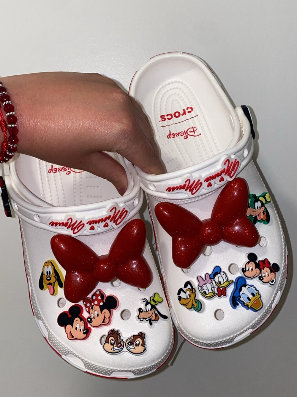 Crocs Minnie Mouse with bows